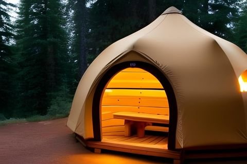 Sweat Lodge or Sauna lodge 