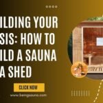 How to Build a Sauna in a Shed